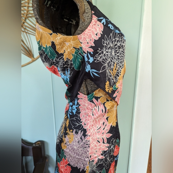 Nwt Zhu Floral Dress - Picture 10 of 14